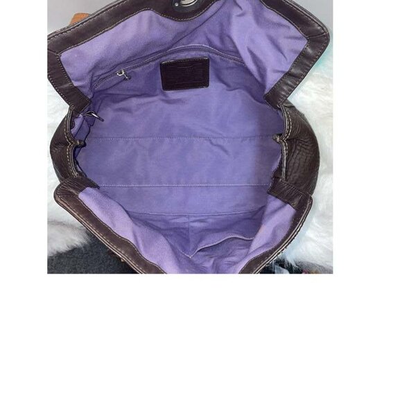 **EUC** Coach Chelsea F12334 Pebbled Leather Satchel bag - Picture 4 of 6